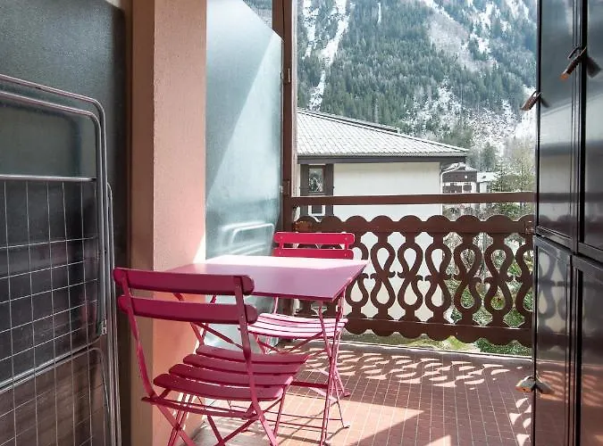 Vue Montagne Parking Prive Balcon Chamonix