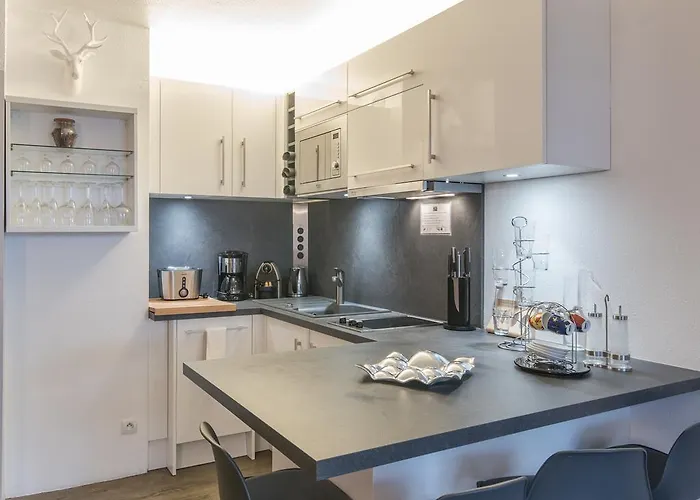 Vue Montagne Parking Prive Balcon Apartment *