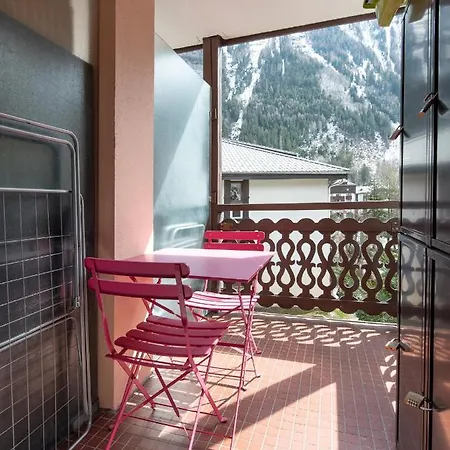 Vue Montagne Parking Privé Balcon Chamonix