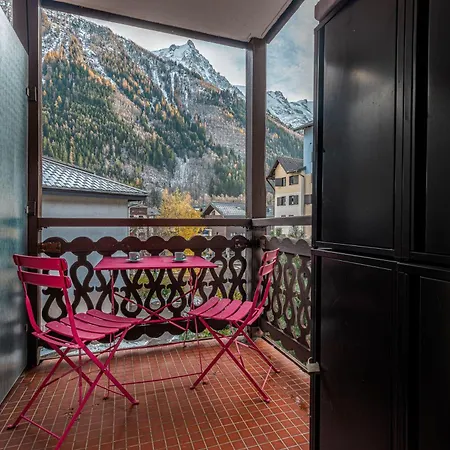 Vue Montagne Parking Privé Balcon Chamonix